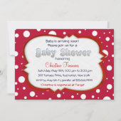Baby Bawling Funny Neutral Baby Shower Invitation (Back)