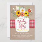 Baby BBQ Baby Shower Invitation, BabyQ Invite