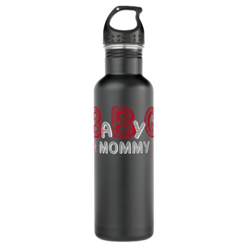 Baby Bbqhower Mommy Babyhowerheme Matching Family Stainless Steel Water Bottle