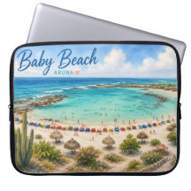 Baby Beach Aruba Caribbean Travel souvenir