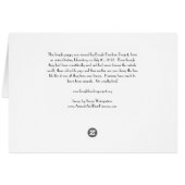 Baby Beagle Walking Cards (Back Horizontal)