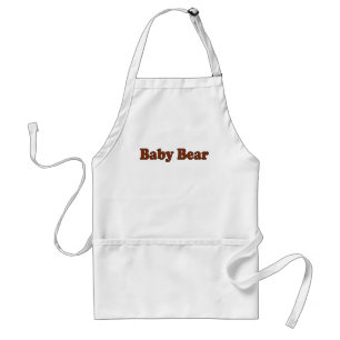Baby Bear Adult Apron