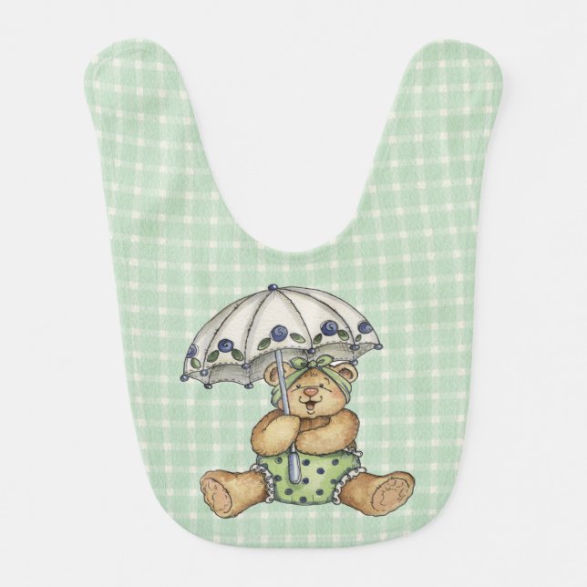 Baby Bear Baby Bib (Front)