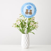 Baby Bear Boy Twins Balloon