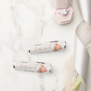 Baby Bear, Brown Balloons, First Birthday Breath Savers® Mints