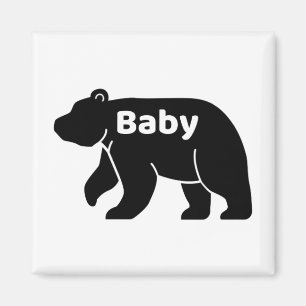 BABY Bear, Child, Baby Shower Gift Magnet
