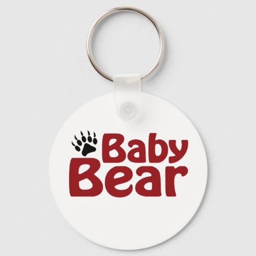 Baby Bear Claw Keychain