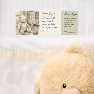 Baby Bear Diaper Raffle Event Ticket
