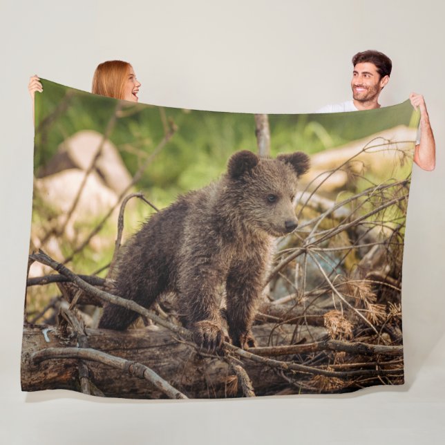BABY BEAR FLEECE BLANKET (In Situ)