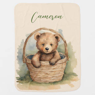 Baby Bear Gender Neutral Baby Blanket