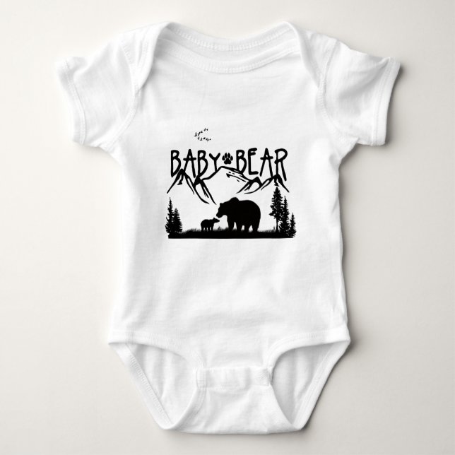 Baby Bear- Great Outdoors TShirt (Front)