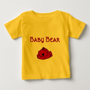 Baby Bear Infant Tee by charlynsun at Zazzle