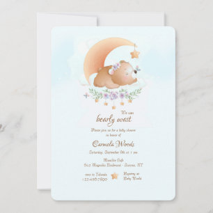 Baby Bear  Invitation