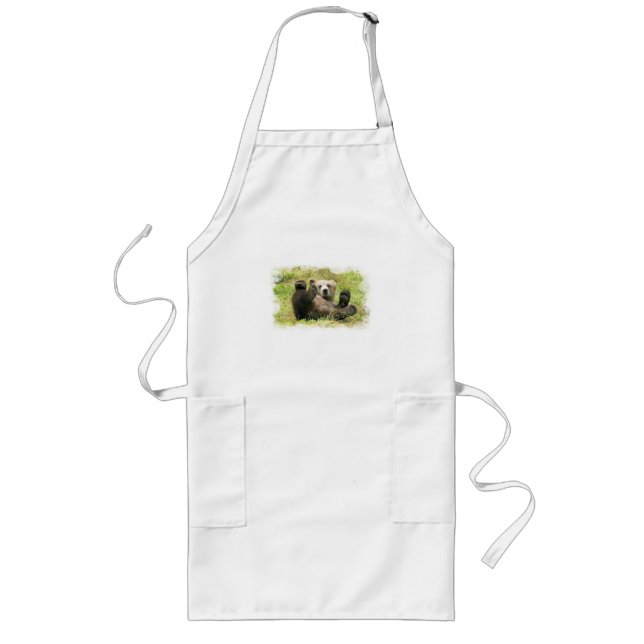 Baby Bear Long Apron (Front)
