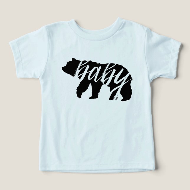 Baby Bear | Matching Family Toddler T-shirt (Design Front)