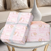 Baby Girl Name Wrapping Paper