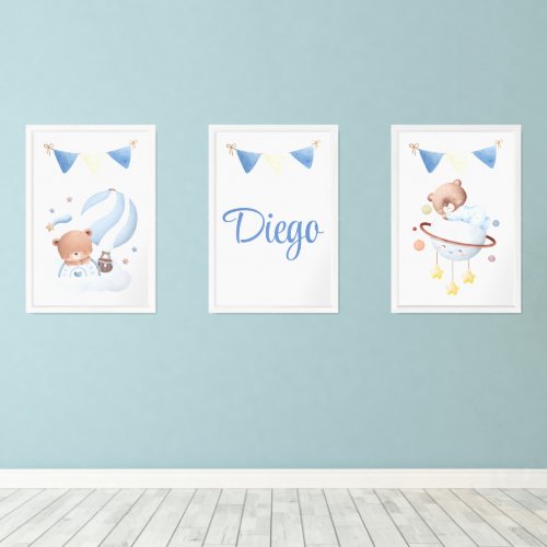 Baby Bear Print Set