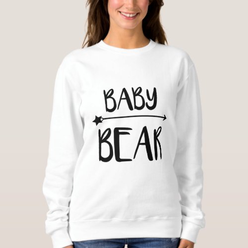 baby bear sweatshirt