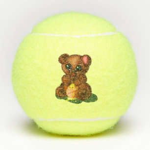 Baby Bear Tennis Balls