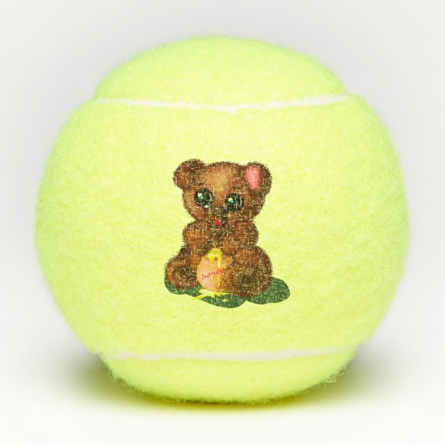 Baby Bear Tennis Balls (Front)