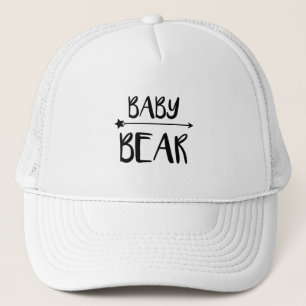 baby bear trucker hat