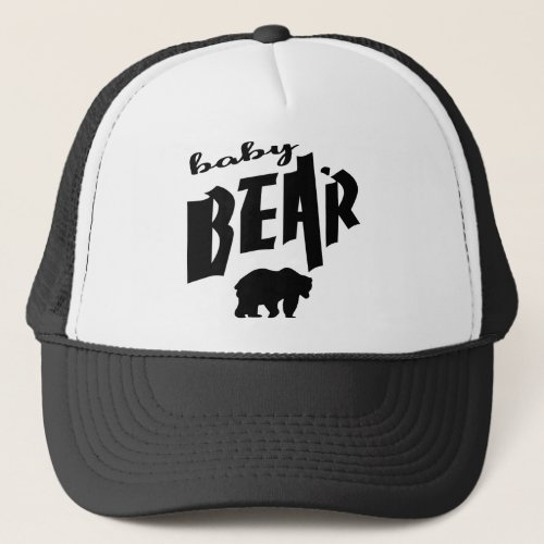 Baby Bear  USAPatriotGraphics  WhiteTigerLLCCom Trucker Hat