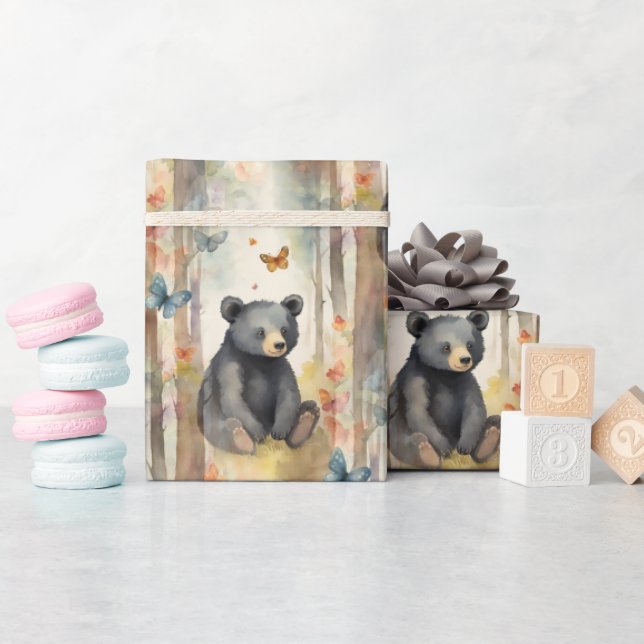 Baby Bear Wrapping Paper (Baby Shower)
