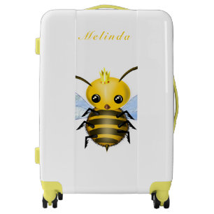 Baby Bee - Add Your Name / Text - Custom Luggage