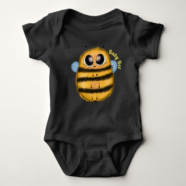 Baby Bee Baby Bodysuit (Front)