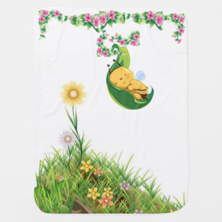 baby bee blanket