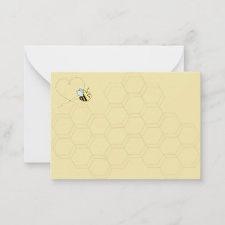 Baby Bee Boy Insert Card