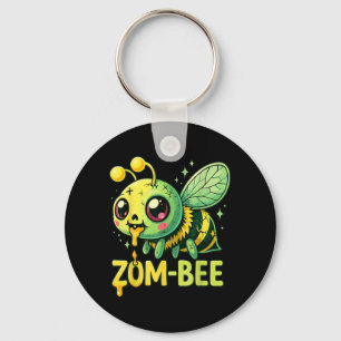 Baby Bee Halloween Costumes Spooky Zom-Bee Zombie Keychain