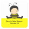 Baby Bee Shower Stickers