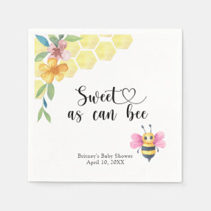Baby Bee - sweet as can bee Napkins