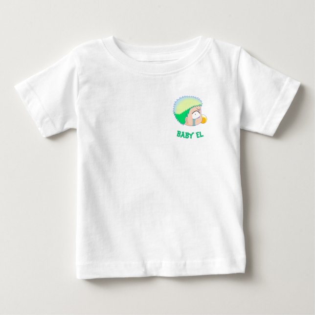 Baby Beelzebub Personalized Baby T-Shirt (Front)