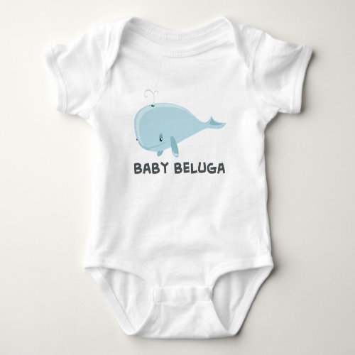 baby Beluga Baby Bodysuit