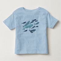 Baby Beluga Whale T-Shirt Cute Toddler Whale Art