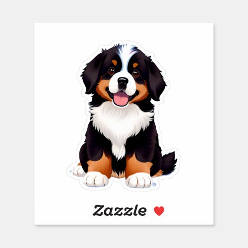 Baby Bernese Mountain Dog Sticker