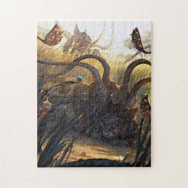 Baby Bestiary - Phase Kitten Jigsaw Puzzle (Vertical)