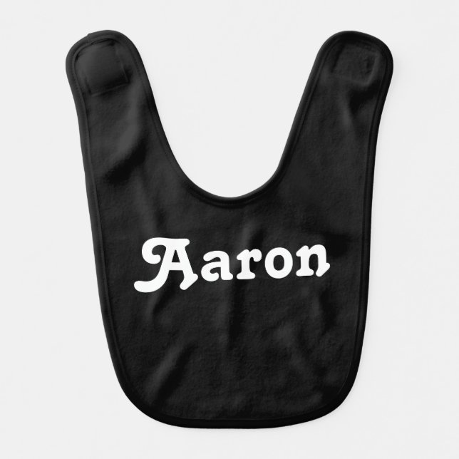 Baby Bib Aaron (Front)