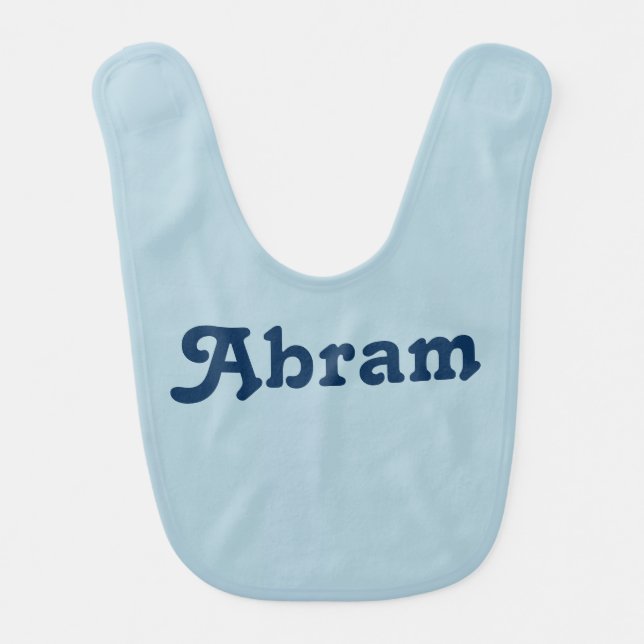 Baby Bib Abram (Front)