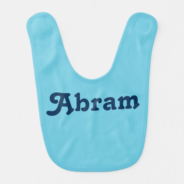 Baby Bib Abram (Front)