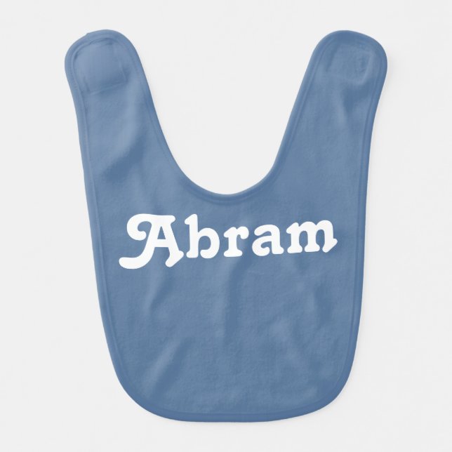 Baby Bib Abram (Front)