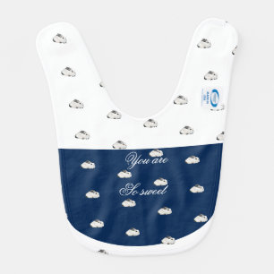 Baby Bib Adorable little rabbits