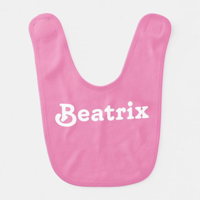 Baby Bib Beatrix (Front)