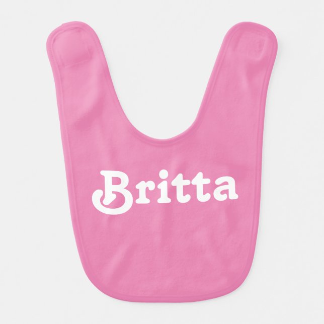 Baby Bib Britta (Front)