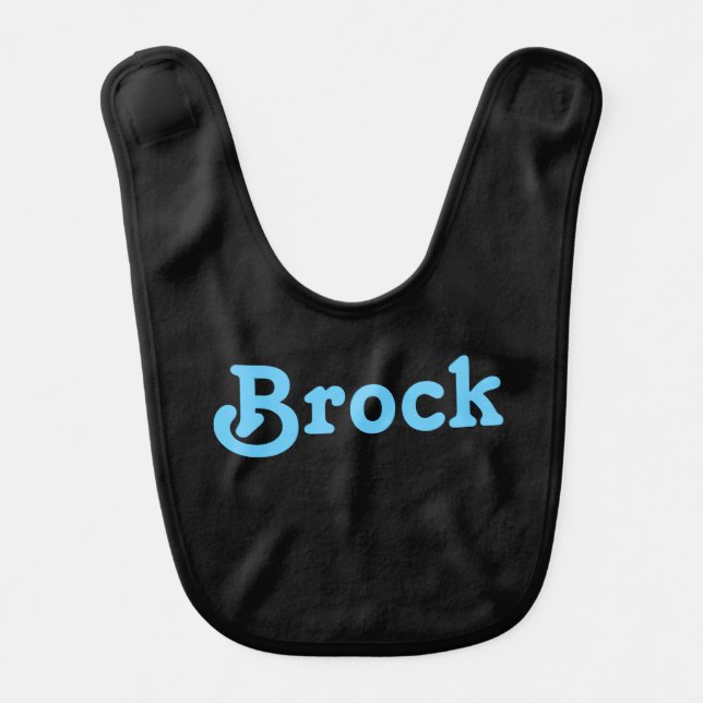 Baby Bib Brock (Front)