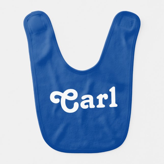 Baby Bib Carl (Front)