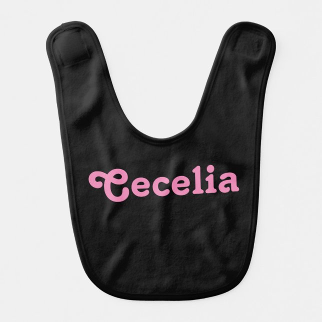 Baby Bib Cecelia (Front)