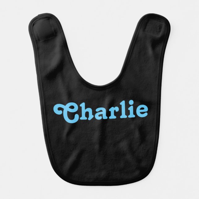 Baby Bib Charlie (Front)